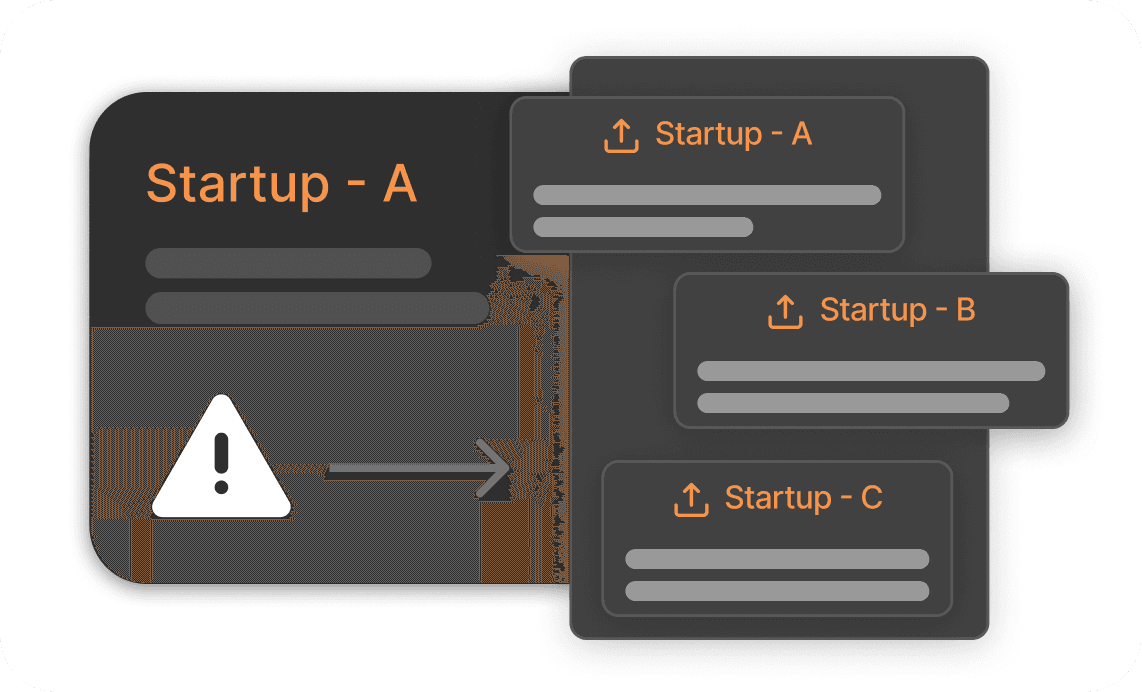 投資対象となる 5 つのヘルスケア スタートアップ企業を比較します。